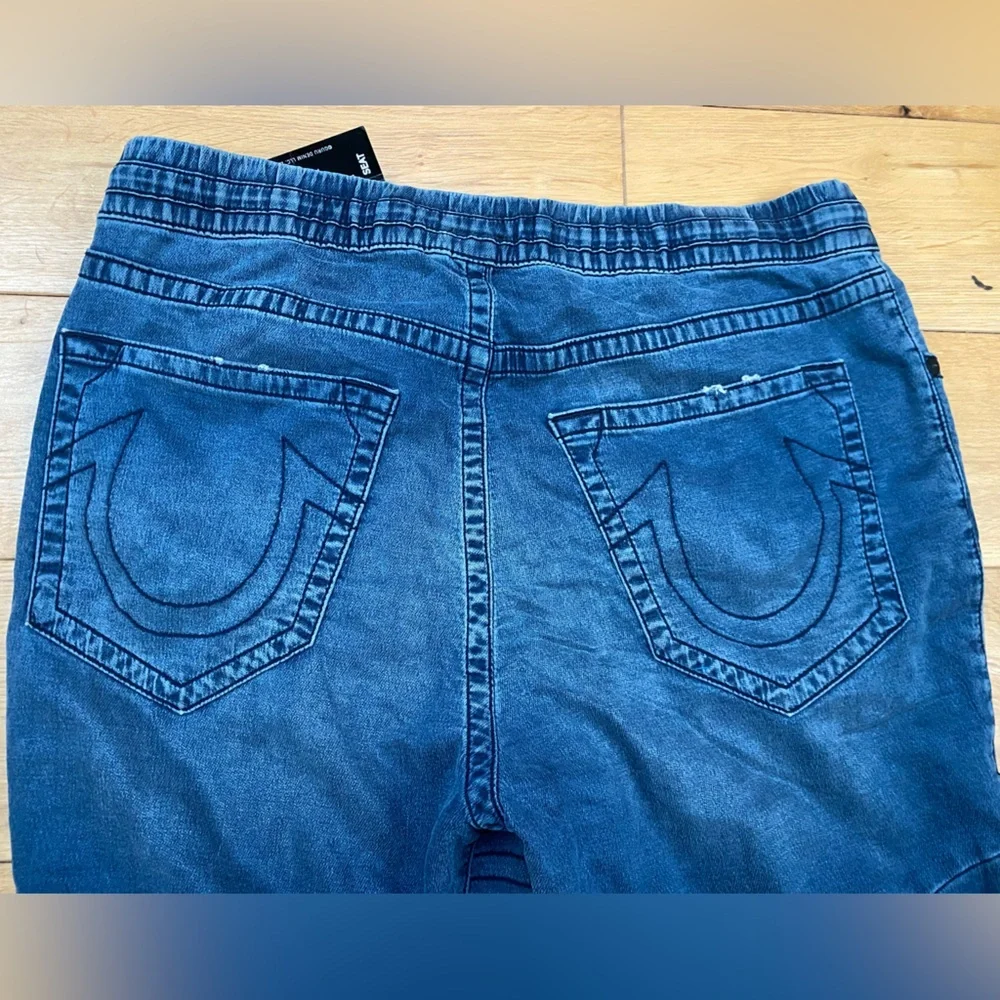 True Religion Mens denim Jean joggers